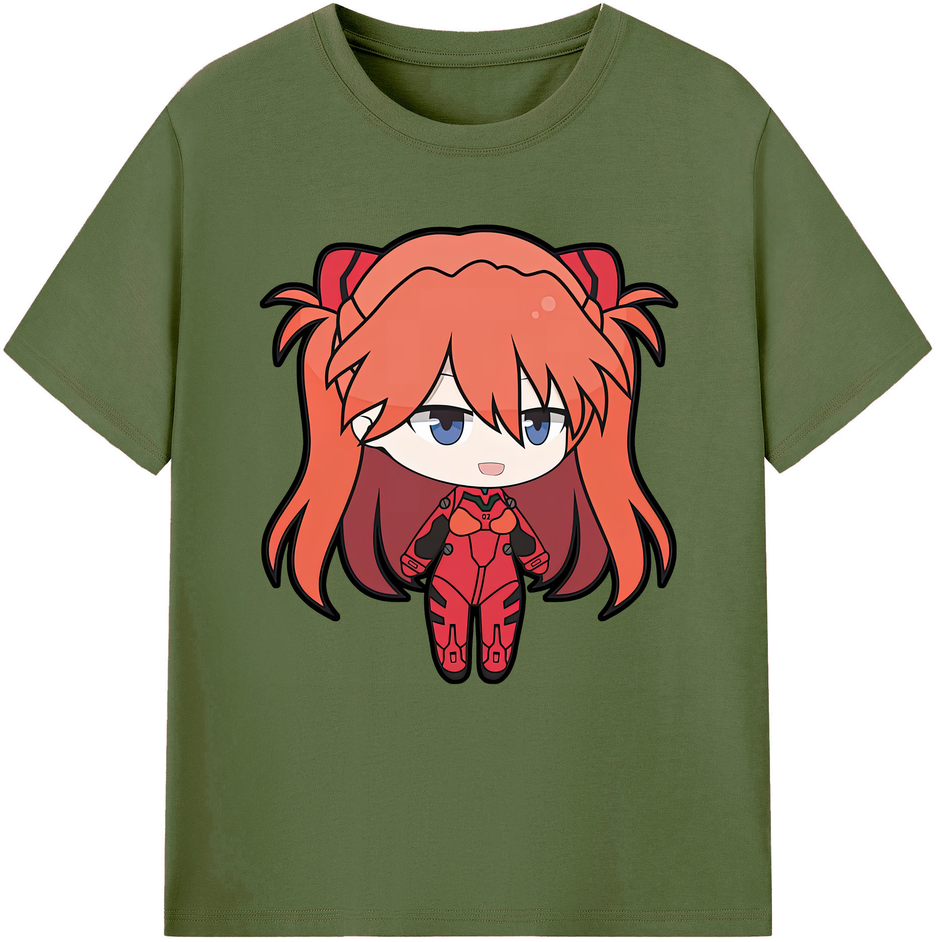（画像用） EVA 新世紀エヴァンゲリオン 綿100％半袖Tシャツ（フロントプリント）